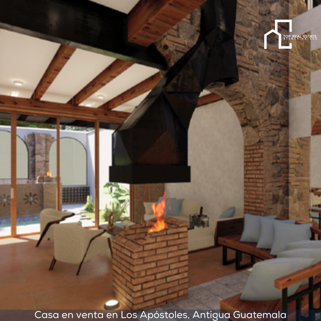 House in Los Apóstoles, Antigua Guatemala