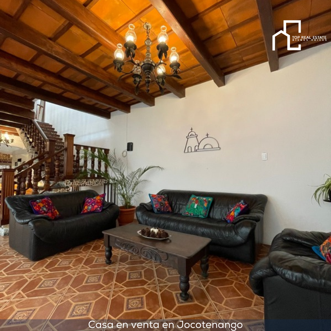 House in the center of Jocotenango, Antigua Guatemala