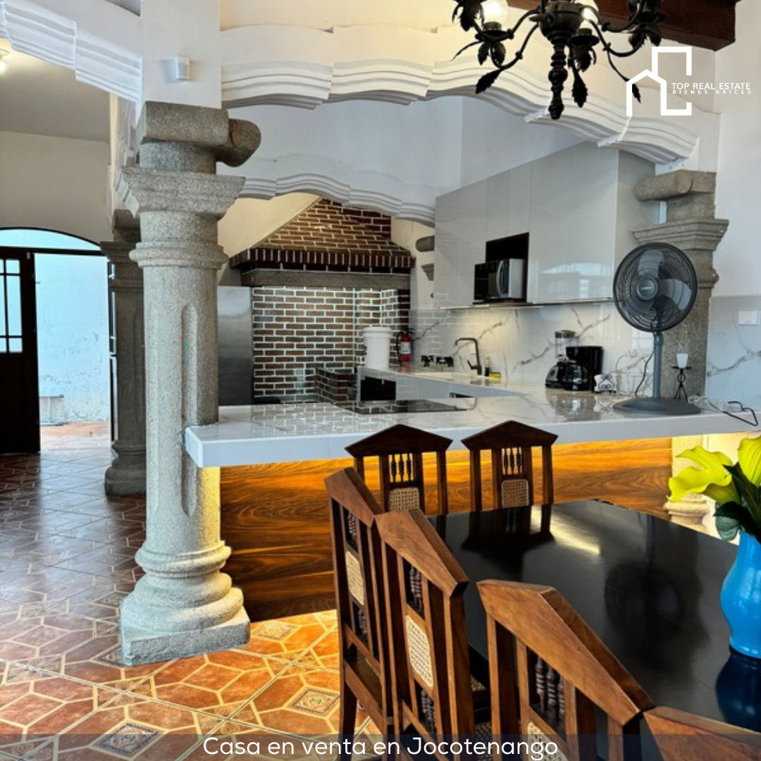 House in the center of Jocotenango, Antigua Guatemala
